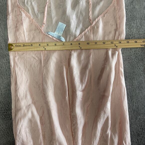 Vintage Silk Floral Maxi Slip Dress - Picture 6 of 6